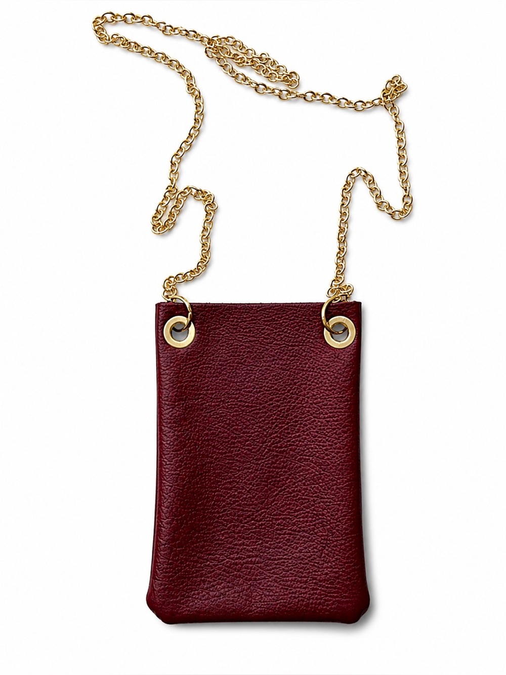 NEW Leather cell phone crossbody/pouch